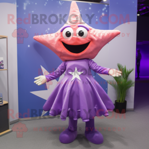 Lilla Starfish maskot...