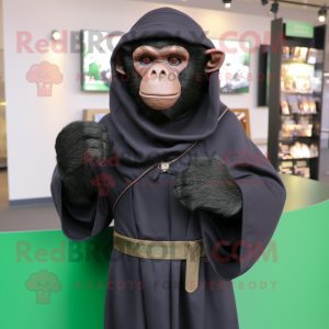 Olive Chimpansee maskot...