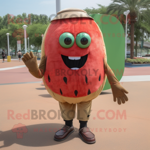 Rust Watermeloen mascotte...