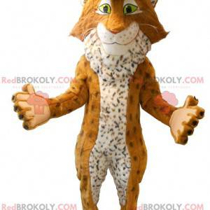 Mascotte de lynx célèbre mascotte du comparateur d'assurance -