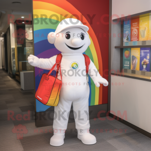 White Rainbow mascotte...