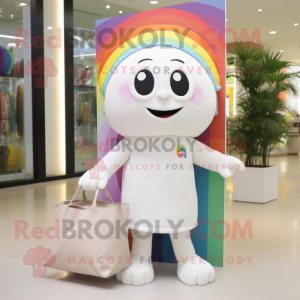 White Rainbow maskot...