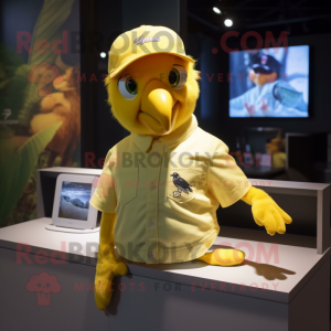 Yellow Parrot mascotte...