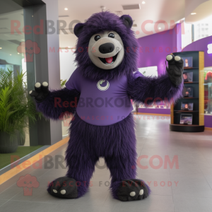 Personagem de mascote Urso...