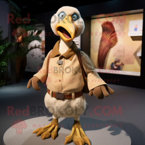 Tan Dodo Bird mascotte...