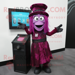 Magenta kerkhof mascotte...