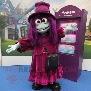 Magenta kerkhof mascotte...