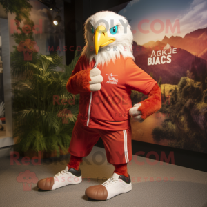 Red Haasts Eagle maskot...