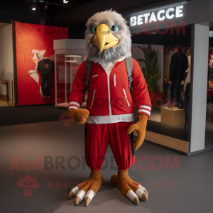 Red Haast S Eagle mascotte...