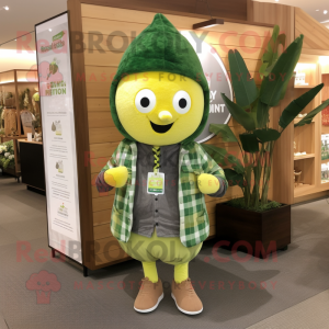 Forest Green Lemon maskot...