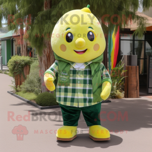 Forest Green Lemon maskot...