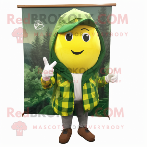 Forest Green Lemon maskot...