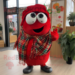 Red Pepper mascotte kostuum...