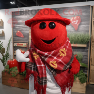 Red Pepper maskot kostume...