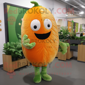 Orange Cucumber mascotte...