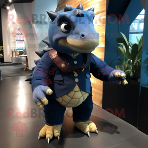 Marineblauer Ankylosaurus...