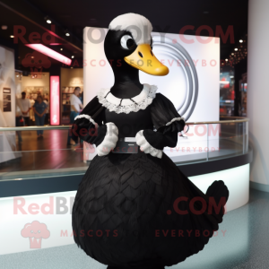 Black Swans mascotte...