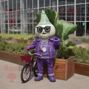 Lavendel Beet mascotte...