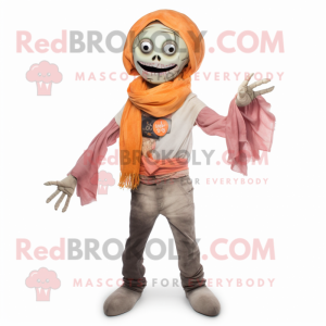 Peach Undead maskot drakt...