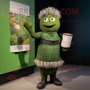 Oliven sækkepibe maskot...