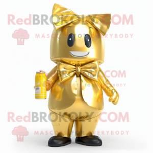 Gold Soda Can mascotte...