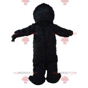 Black gorilla mascot looking fierce - Redbrokoly.com