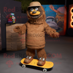 Brauner Skateboard...