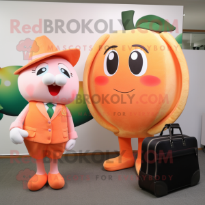 Peach Abrikos maskot...