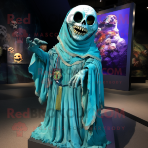 Turquoise Undead mascotte...