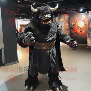 Black Minotaur mascotte...