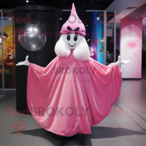 Pink Magician maskot...