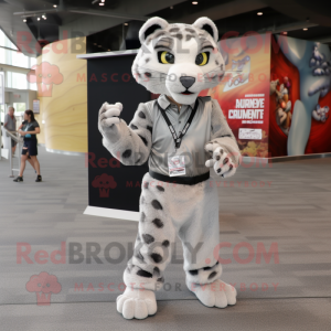 Silver Cheetah mascotte...