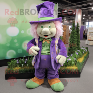 Lavendel Leprechaun maskot...