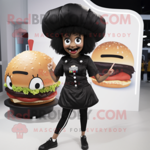 Black Burgers maskot...