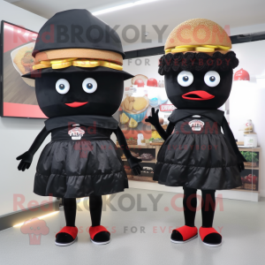 Black Burgers mascotte...