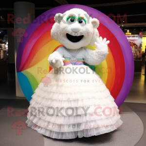 White Rainbow maskot...
