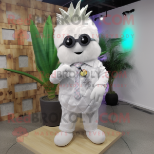 White Pineapple mascotte...