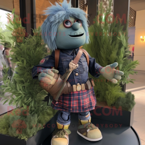 Oliven sækkepibe maskot...