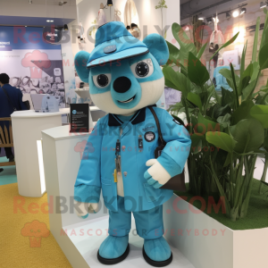 Cyan Doctor mascotte...