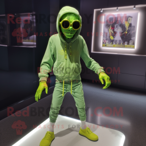 Lime Green Undead maskot...