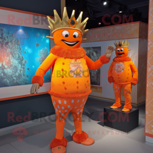 Orange King mascotte...