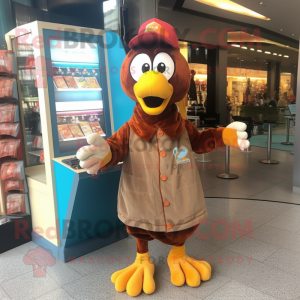 Roest Turkije mascotte...