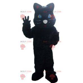 Jätte svart panter svart katt maskot - Redbrokoly.com