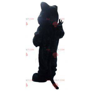 Maskot obří černý panter černá kočka - Redbrokoly.com