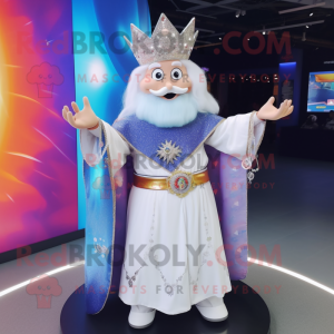  Wizard maskot kostym...