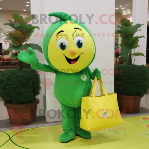 Forest Green Lemon maskot...