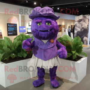 Purple Cabbage mascotte...