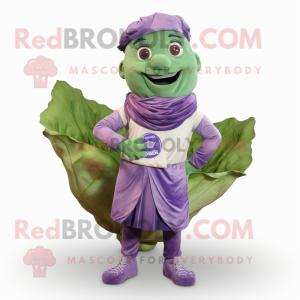 Purple Cabbage mascotte...