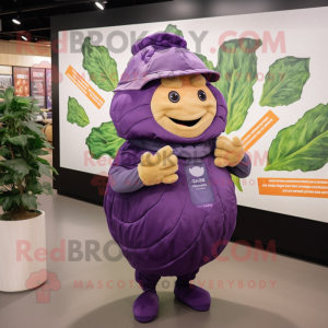 Purple Cabbage mascotte...