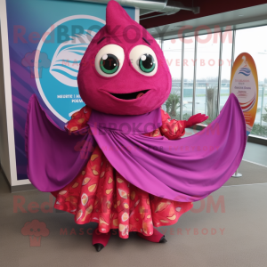 Magenta Fish Tacos maskot...